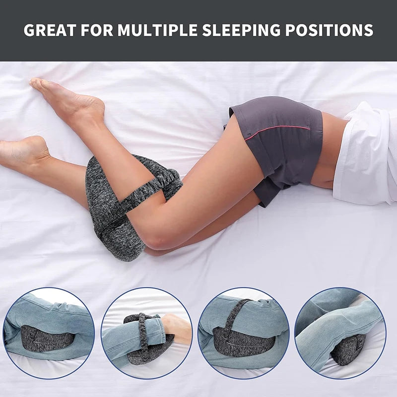 Memory Foam Leg Pillow Orthopedic Sciatica Joint Pain Relief TOTSPET